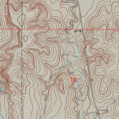 United States Geological Survey Spearville NE, KS (1972, 24000-Scale) digital map