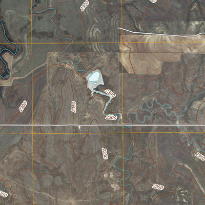 United States Geological Survey Spearville NE, KS (2009, 24000-Scale) digital map