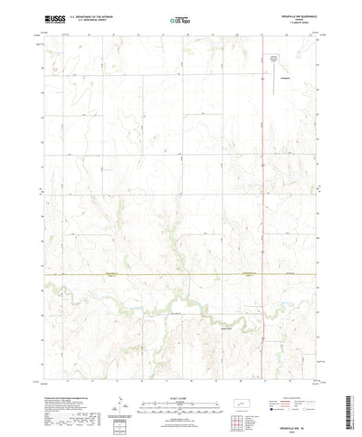 United States Geological Survey Spearville NW, KS (2022, 24000-Scale) digital map