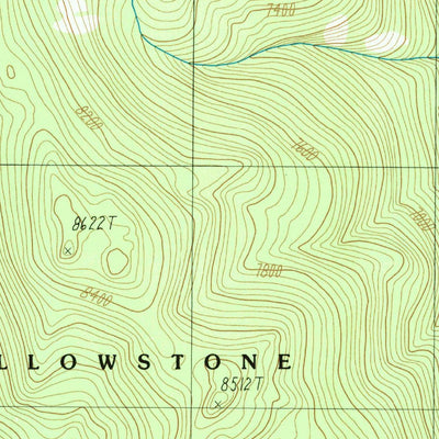 United States Geological Survey Specimen Creek, MT (1987, 24000-Scale) digital map