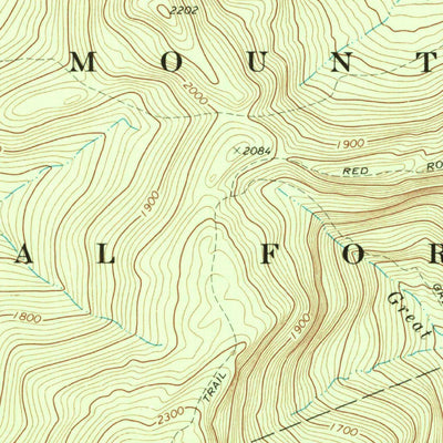 United States Geological Survey Speckled Mountain, ME (1970, 24000-Scale) digital map
