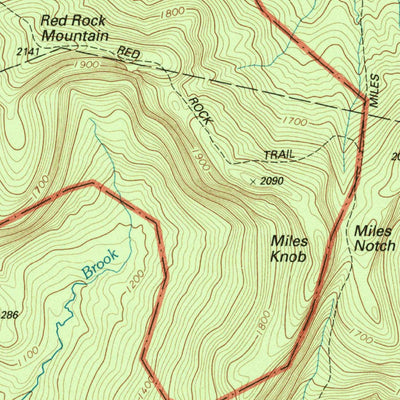 United States Geological Survey Speckled Mountain, ME (1995, 24000-Scale) digital map