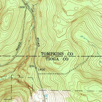 United States Geological Survey Speedsville, NY (1969, 24000-Scale) digital map