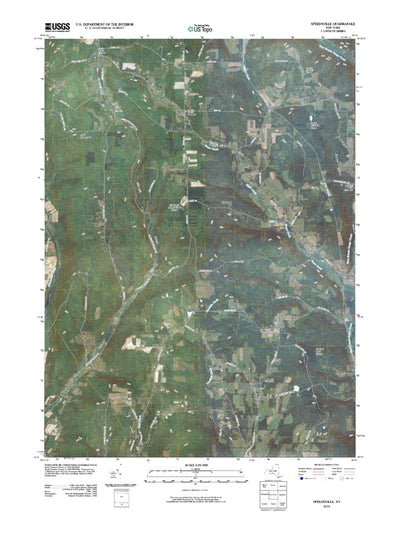 United States Geological Survey Speedsville, NY (2010, 24000-Scale) digital map