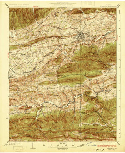 United States Geological Survey Speedwell, VA (1930, 62500-Scale) digital map