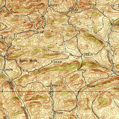 United States Geological Survey Speedwell, VA (1930, 62500-Scale) digital map
