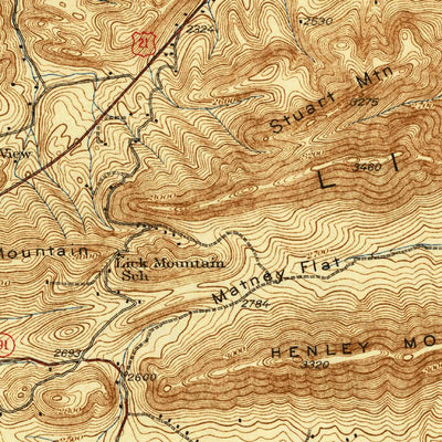 United States Geological Survey Speedwell, VA (1939, 62500-Scale) digital map