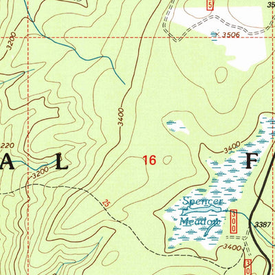 United States Geological Survey Spencer Butte, WA (1998, 24000-Scale) digital map