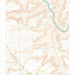 United States Geological Survey Spencer Canyon, AZ (1967, 24000-Scale) digital map