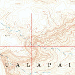 United States Geological Survey Spencer Canyon, AZ (1967, 24000-Scale) digital map