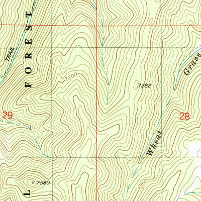 United States Geological Survey Spencer Canyon, UT (1979, 24000-Scale) digital map