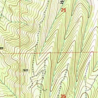 United States Geological Survey Spencer Canyon, UT (2001, 24000-Scale) digital map
