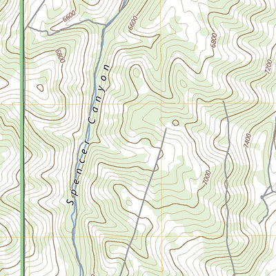United States Geological Survey Spencer Canyon, UT (2023, 24000-Scale) digital map