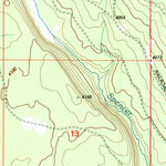 United States Geological Survey Spencer Creek, OR (1998, 24000-Scale) digital map