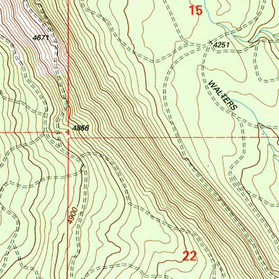 United States Geological Survey Spencer Creek, OR (1998, 24000-Scale) digital map