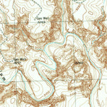 United States Geological Survey Spencer Draw, TX (1953, 24000-Scale) digital map