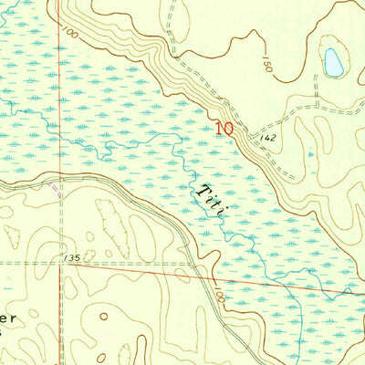 United States Geological Survey Spencer Flats, FL (1973, 24000-Scale) digital map