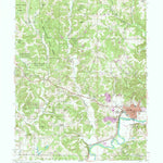 United States Geological Survey Spencer, IN (1956, 24000-Scale) digital map