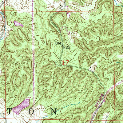 United States Geological Survey Spencer, IN (1956, 24000-Scale) digital map
