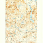 United States Geological Survey Spencer Lake, ME (1928, 62500-Scale) digital map