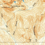 United States Geological Survey Spencer Lake, ME (1928, 62500-Scale) digital map