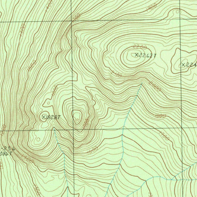 United States Geological Survey Spencer Lake, ME (1989, 24000-Scale) digital map