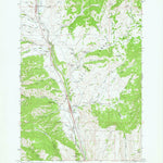 United States Geological Survey Spencer North, ID (1972, 24000-Scale) digital map