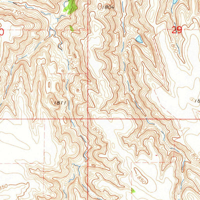 United States Geological Survey Spencer North, NE-SD (1964, 24000-Scale) digital map