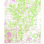 United States Geological Survey Spencer, OK (1956, 24000-Scale) digital map