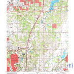 United States Geological Survey Spencer, OK (1995, 24000-Scale) digital map