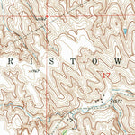 United States Geological Survey Spencer South, NE (1952, 24000-Scale) digital map