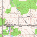 United States Geological Survey Spencer South, WI (1979, 24000-Scale) digital map