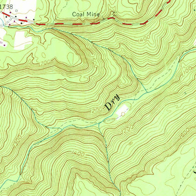 United States Geological Survey Spencer, TN (1954, 24000-Scale) digital map