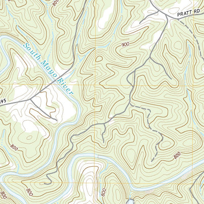 United States Geological Survey Spencer, VA (2019, 24000-Scale) digital map
