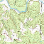 United States Geological Survey Spencer, VA-NC (1967, 24000-Scale) digital map