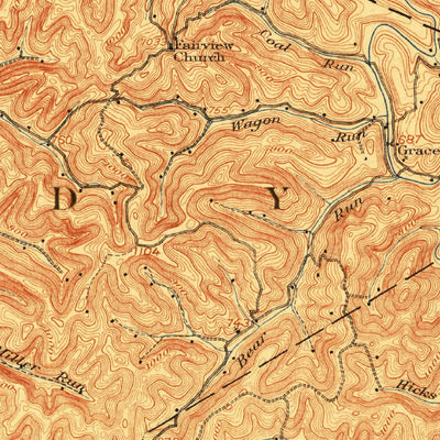 United States Geological Survey Spencer, WV (1907, 62500-Scale) digital map