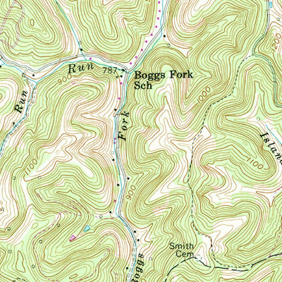 United States Geological Survey Spencer, WV (1957, 24000-Scale) digital map