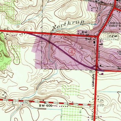 United States Geological Survey Spencerport, NY (1952, 24000-Scale) digital map