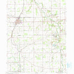 United States Geological Survey Spencerville, OH (1960, 24000-Scale) digital map
