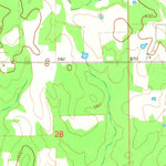 United States Geological Survey Spencerville, OK (1971, 24000-Scale) digital map