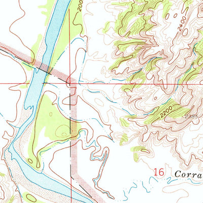 United States Geological Survey Sperati Point, ND (1958, 24000-Scale) digital map