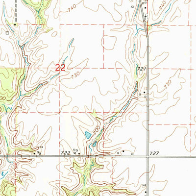 United States Geological Survey Sperry, IA (1964, 24000-Scale) digital map