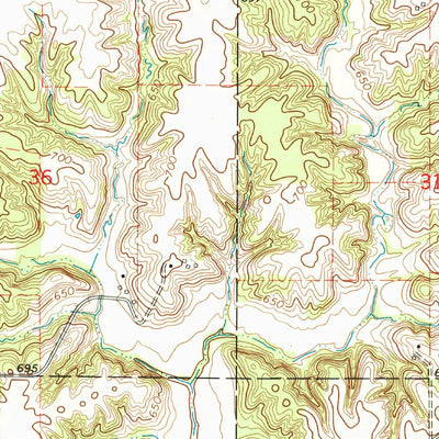 United States Geological Survey Sperry, IA (1964, 24000-Scale) digital map