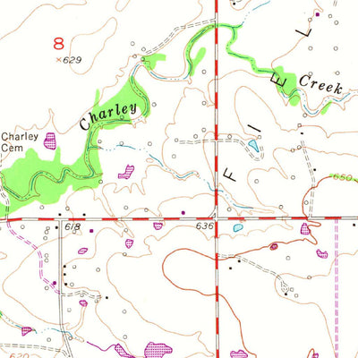 United States Geological Survey Sperry, OK (1955, 24000-Scale) digital map