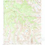 United States Geological Survey Sphinx Lakes, CA (1988, 24000-Scale) digital map