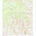 United States Geological Survey Sphinx Lakes, CA (1993, 24000-Scale) digital map