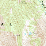 United States Geological Survey Sphinx Lakes, CA (1993, 24000-Scale) digital map