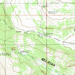 United States Geological Survey Sphinx Mountain, MT (1988, 24000-Scale) digital map