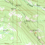 United States Geological Survey Sphinx Mountain, MT (1988, 24000-Scale) digital map