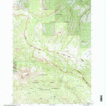United States Geological Survey Sphinx Mountain, MT (1997, 24000-Scale) digital map